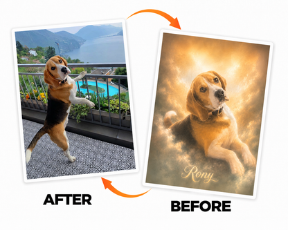 CUSTOM DOG LED FRAME 1