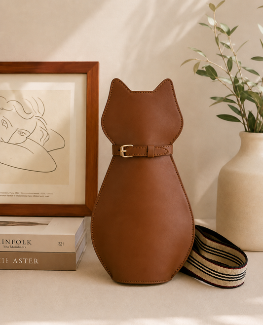 Cat Crossbody Bag