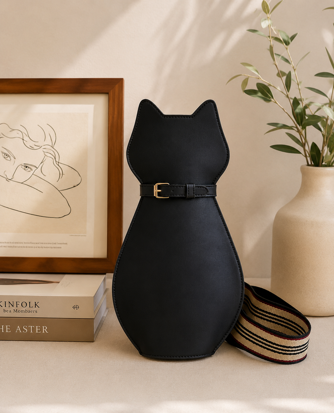 Cat Crossbody Bag
